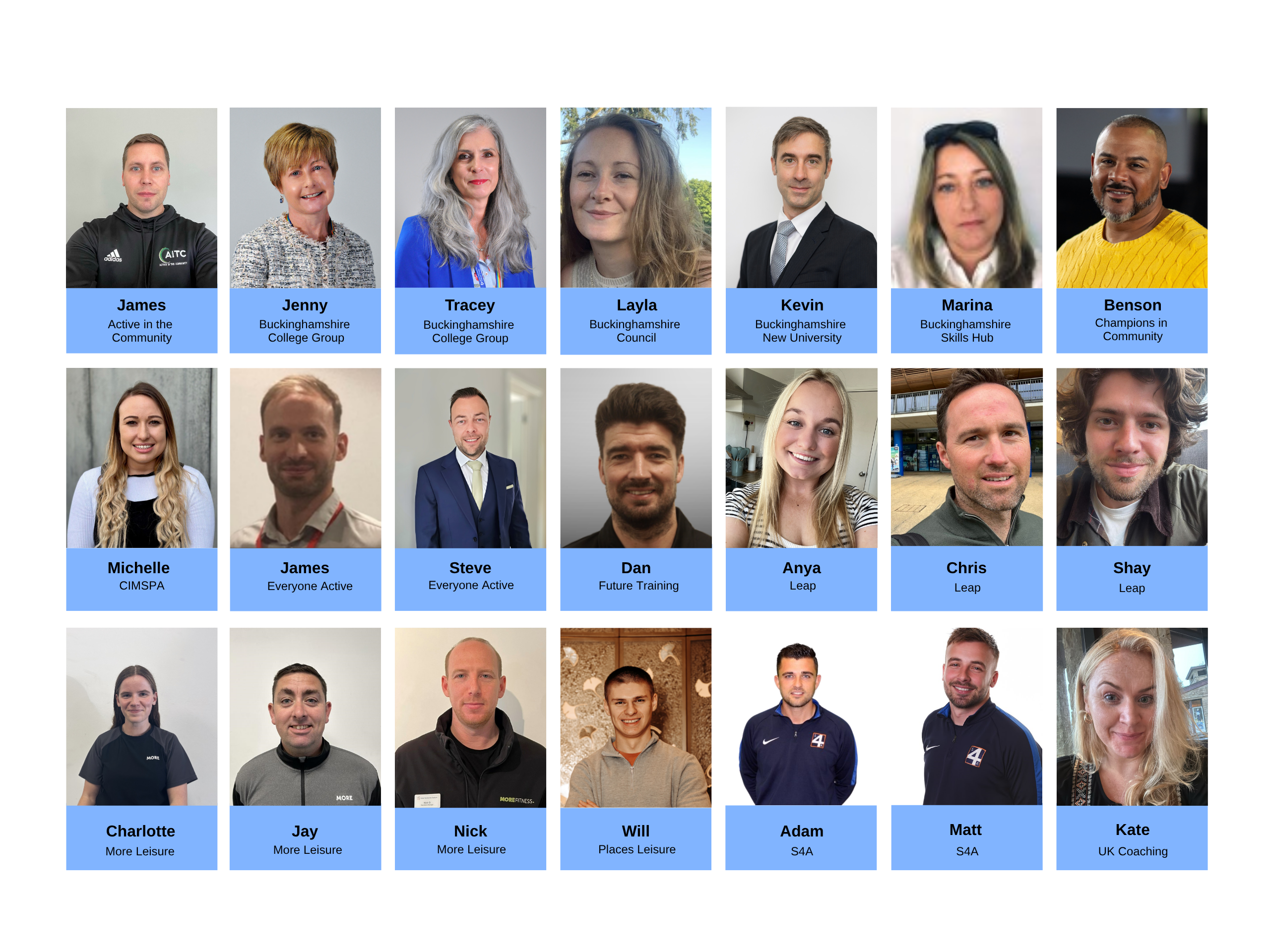LSAB Board Members Profiles, photos, names and organisation